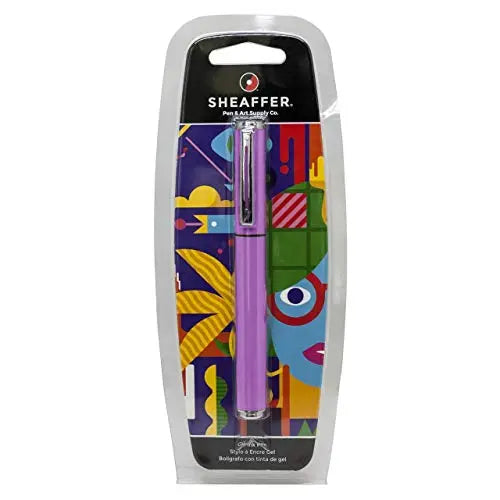 Sheaffer Pop Blue Ballpoint Pen with Chrome Trim (E2920151) Sheaffer