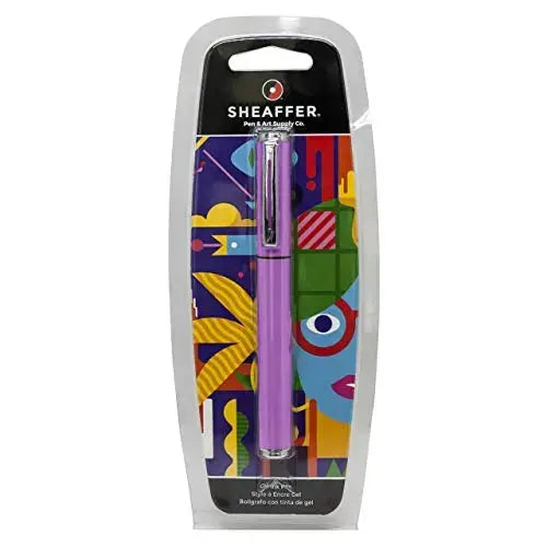 Sheaffer Pop Blue Ballpoint Pen with Chrome Trim (E2920151) Sheaffer