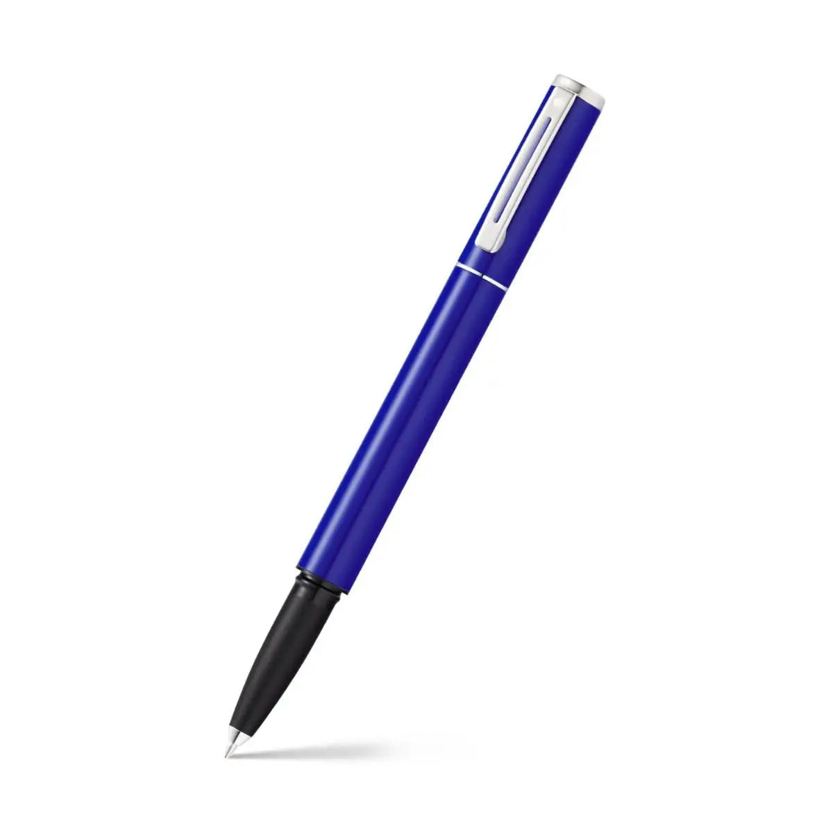 Sheaffer Pop Blue Ballpoint Pen with Chrome Trim (E2920151) cross