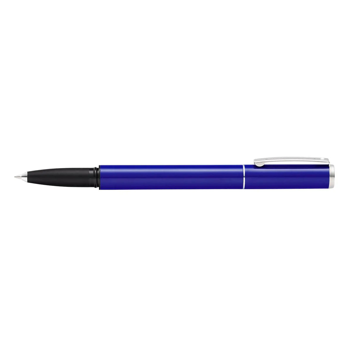 Sheaffer Pop Blue Ballpoint Pen with Chrome Trim (E2920151) cross