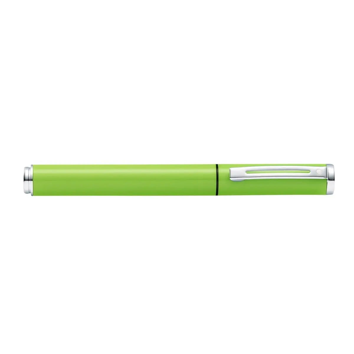 Sheaffer Pop Blue Ballpoint Pen with Chrome Trim (E2920151) cross
