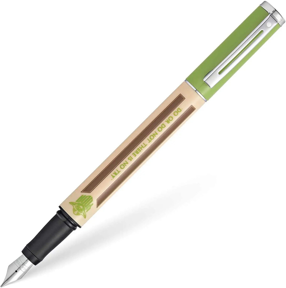 Sheaffer Pop Fountain Pen with Chrome Trim and Medium Nib in Gift Box cross