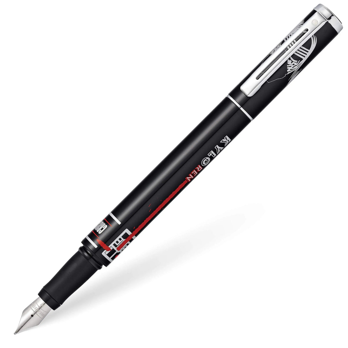 Sheaffer Pop Fountain Pen with Chrome Trim and Medium Nib in Gift Box cross