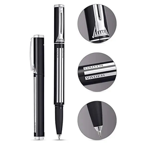 Sheaffer Pop Fountain Pen with Chrome Trim and Medium Nib in Gift Box cross