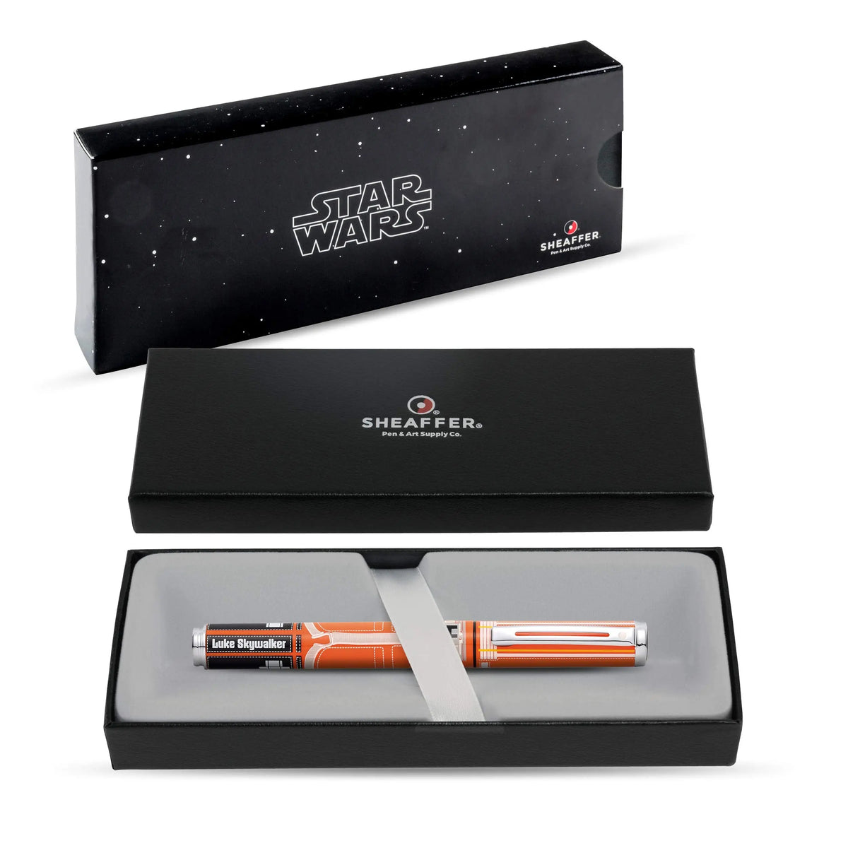 Sheaffer Pop Fountain Pen with Chrome Trim and Medium Nib in Gift Box cross