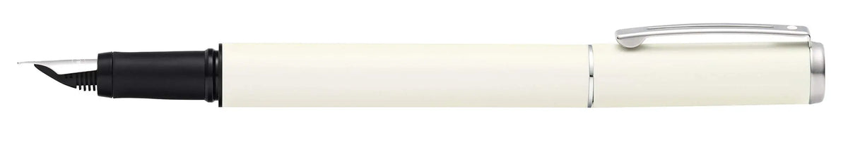 Sheaffer Pop Fountain Pen with Chrome Trim and Medium Nib in Gift Box cross