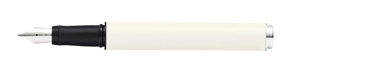 Sheaffer Pop Fountain Pen with Chrome Trim and Medium Nib in Gift Box cross