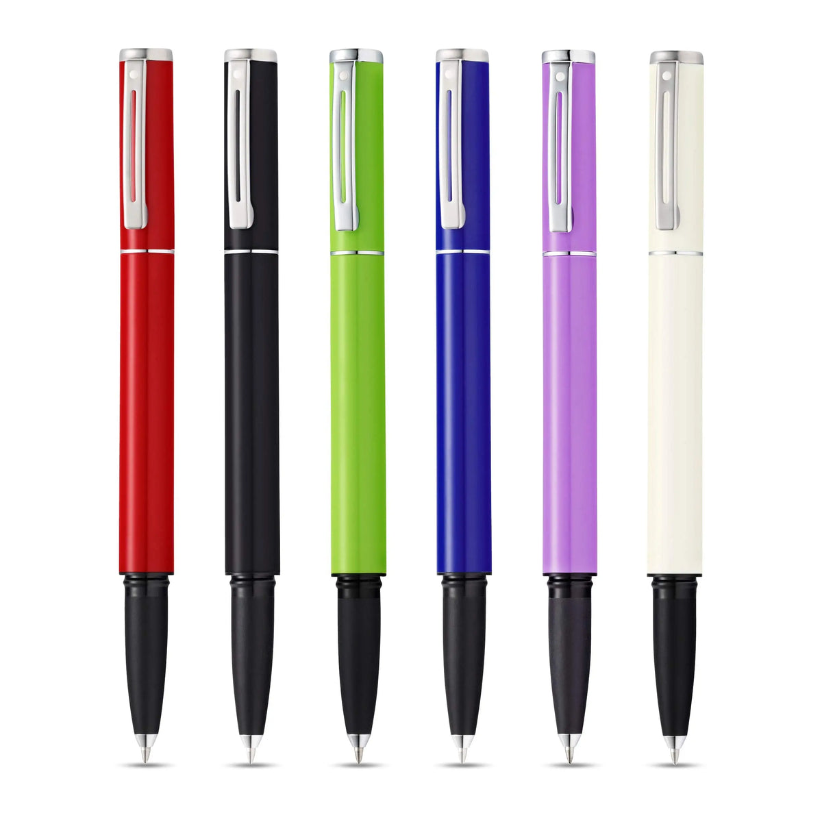 Sheaffer Pop Fountain Pen with Chrome Trim and Medium Nib in Gift Box cross