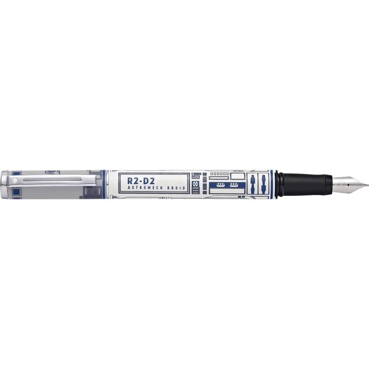 Sheaffer Pop Fountain Pen with Chrome Trim and Medium Nib in Gift Box cross