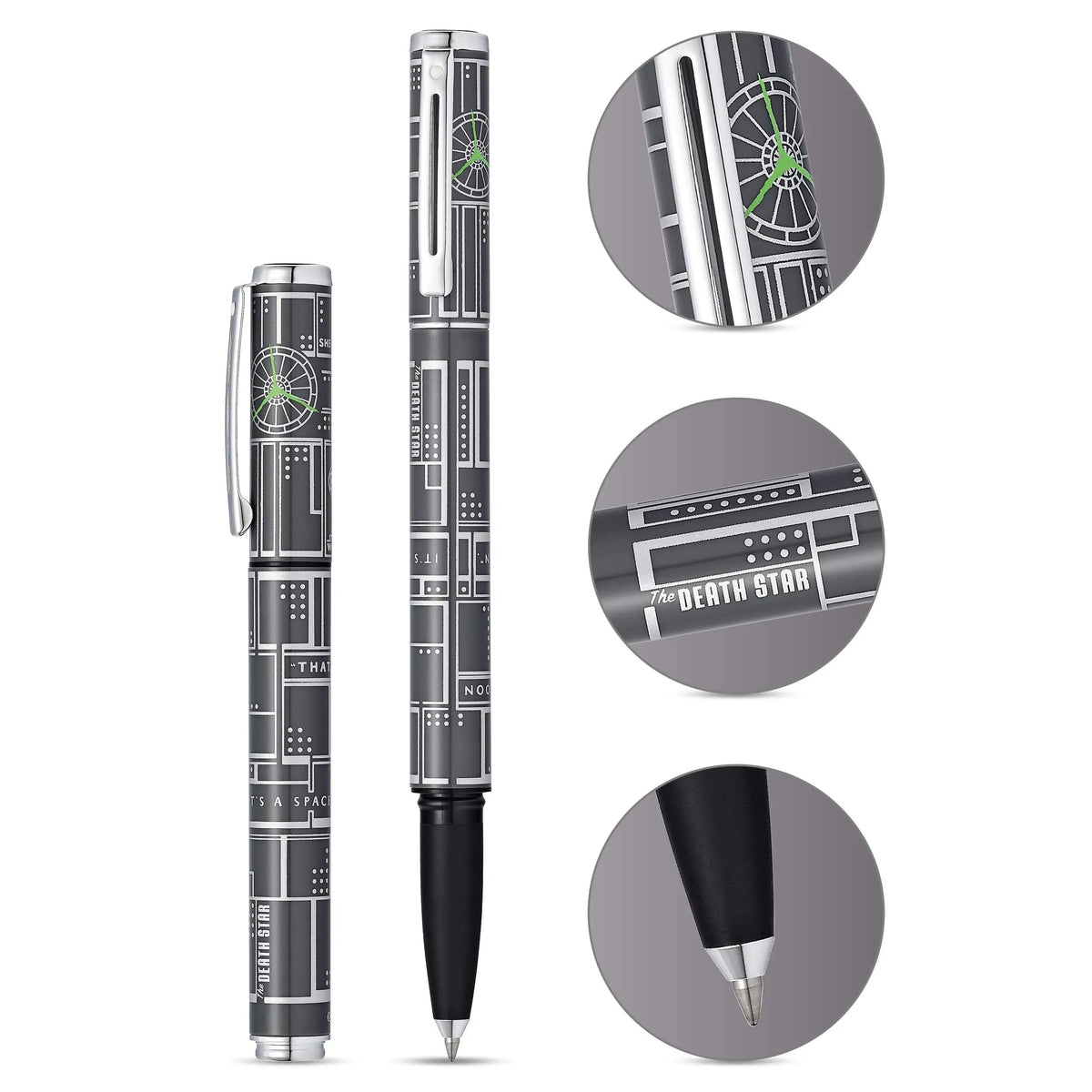 Sheaffer Pop Fountain Pen with Chrome Trim and Medium Nib in Gift Box cross