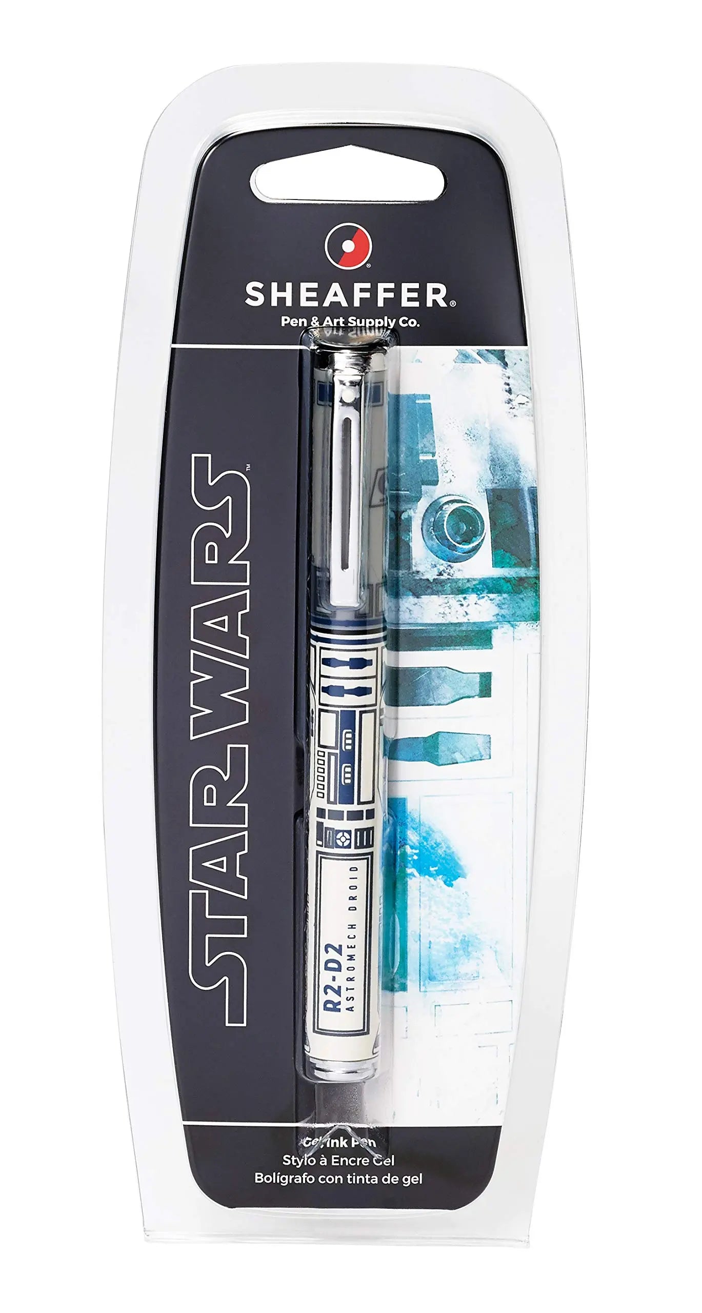 Sheaffer Pop Star Wars R2-D2 Gel Rollerball Pen with Chrome Trim Sheaffer