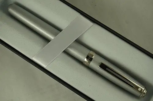 Sheaffer Prelude Rollerball Pen, Silver Shimmer with Nickel Appointments with Blue Refill - crosspenmall.com