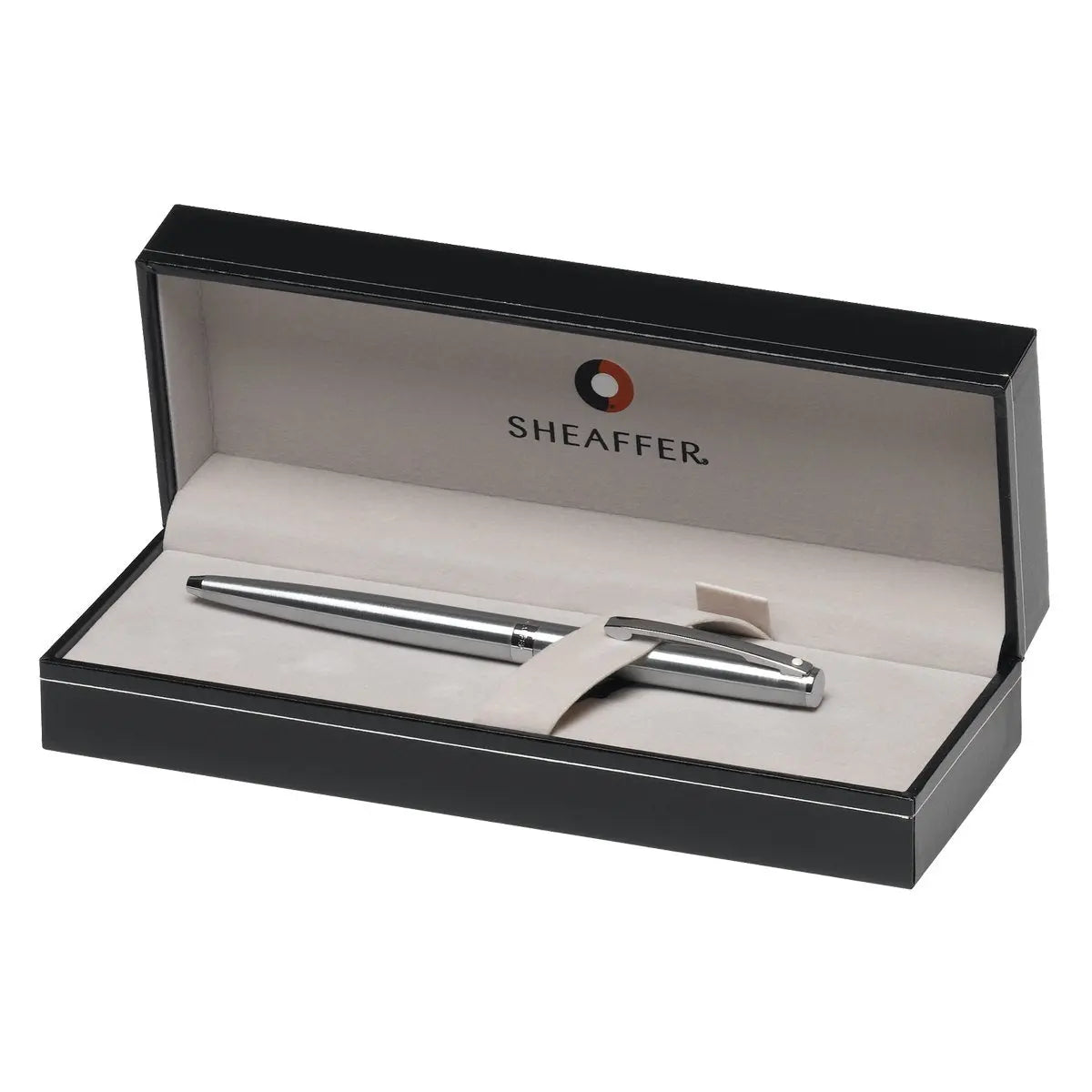 Sheaffer Sagaris Ballpoint Pen, Brushed Chrome, Chrome Trim (E2947251) Sheaffer