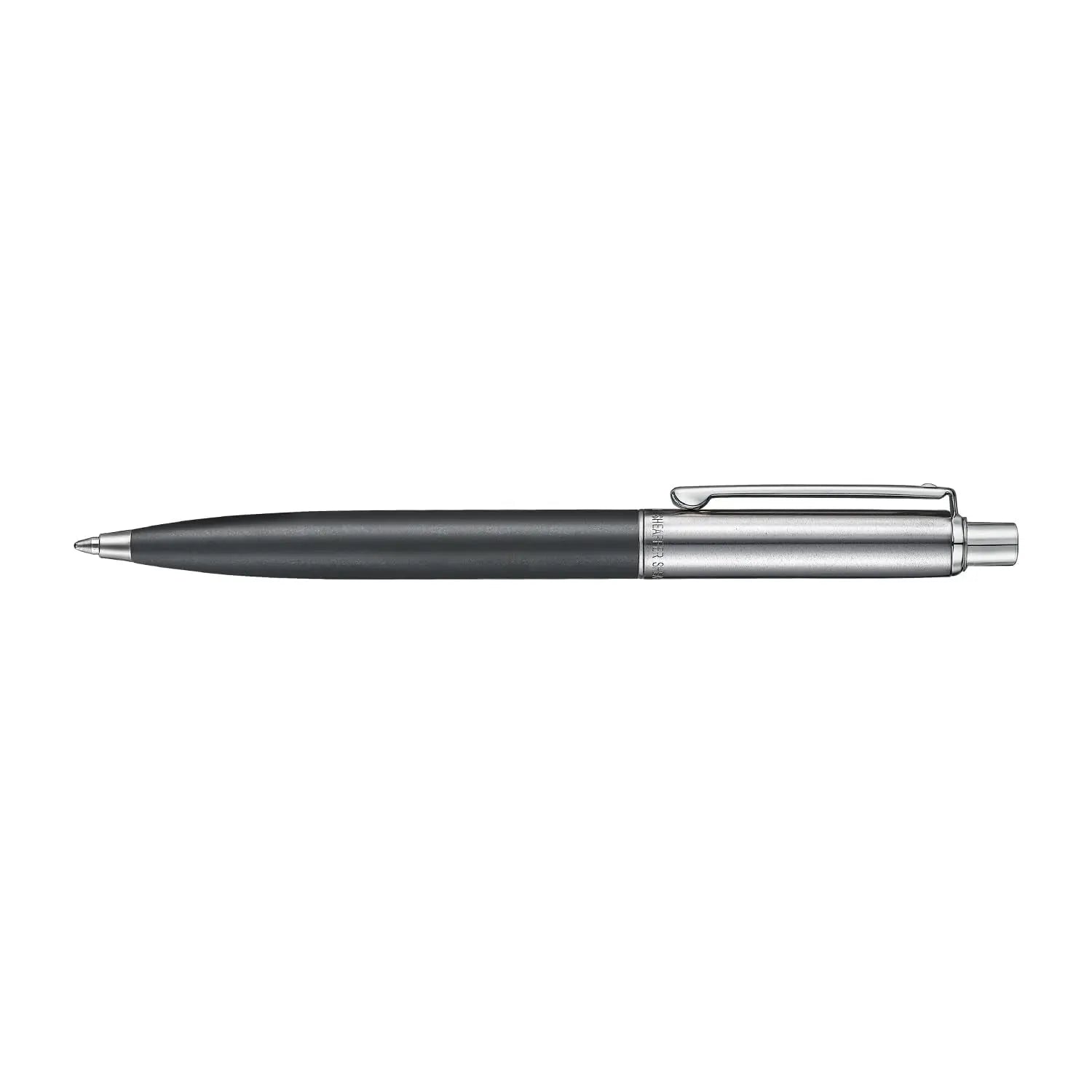 Sheaffer Sentinel E331 Ballpoint Pen, Matte Black with Chrome Trim, Medium Point. Sheaffer