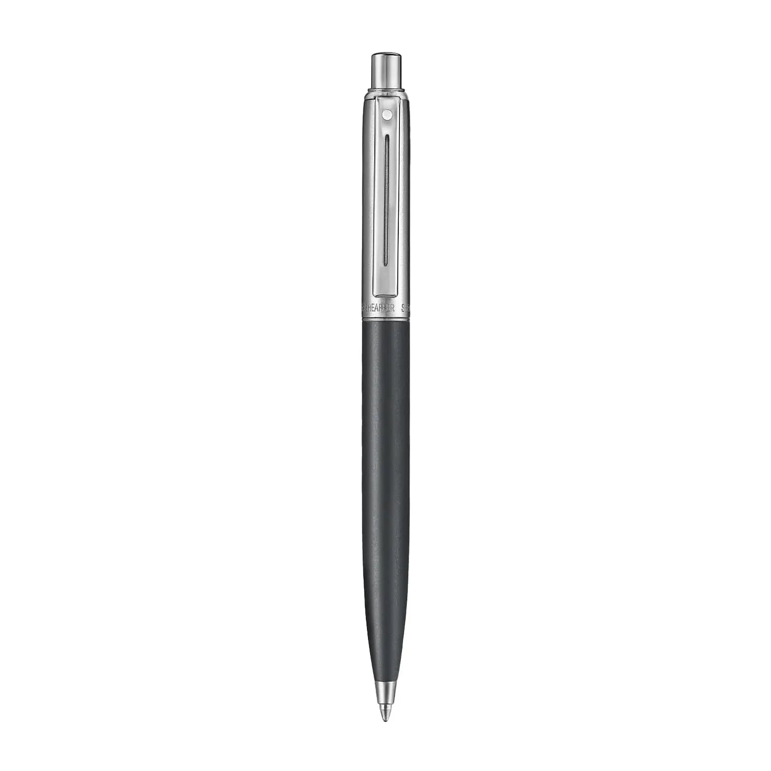 Sheaffer Sentinel E331 Ballpoint Pen, Matte Black with Chrome Trim, Medium Point. Sheaffer