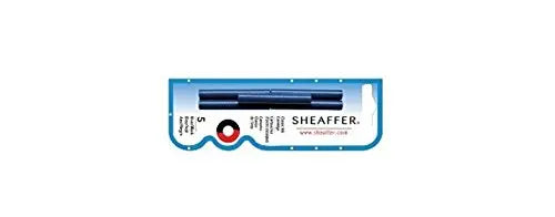 Sheaffer Skrip Fountain Pen Classic Ink Cartridge - Blue/Black (five per card) Sheaffer