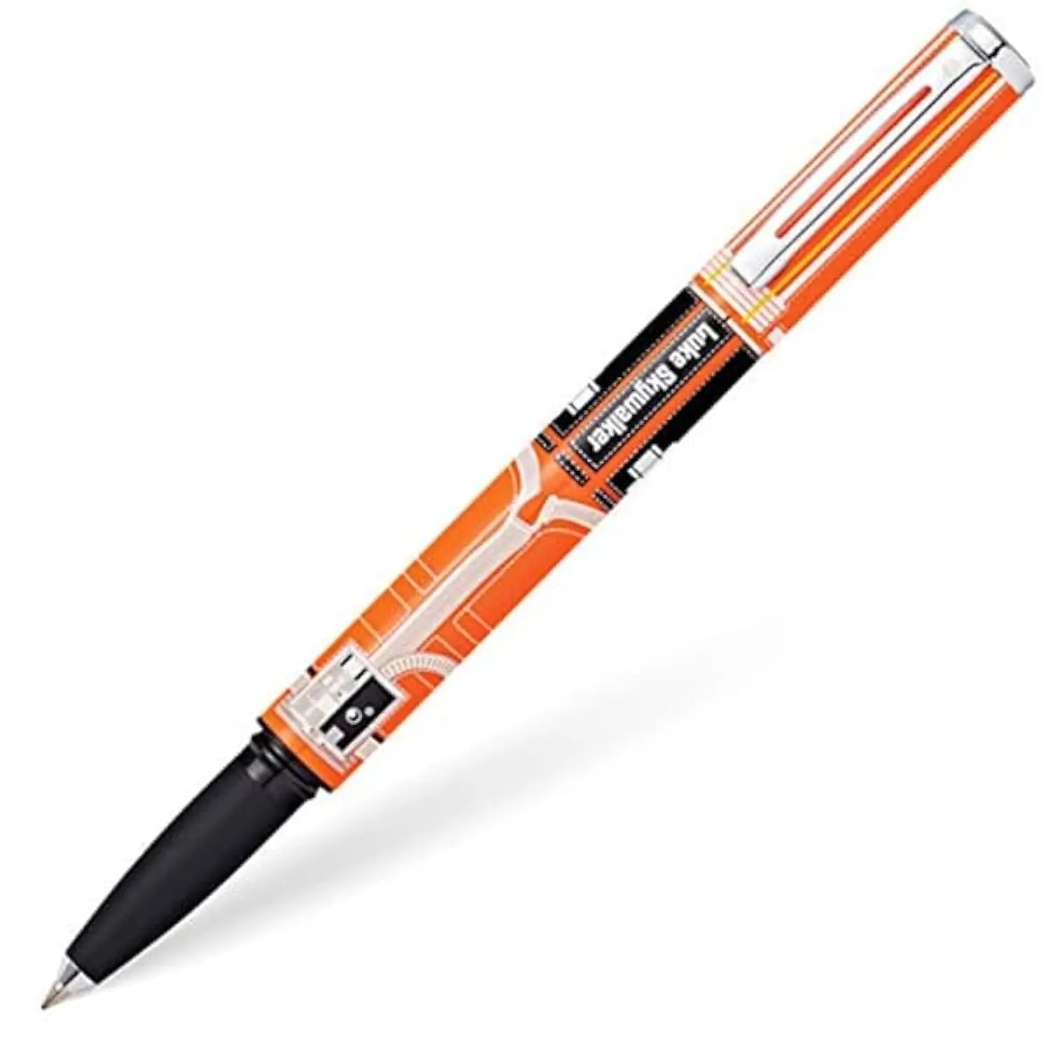 Sheaffer Star Wars™ POP Luke Skywalker™ Skywalker X-Wing Pilot themed design, cylindrical profile, ergonomic grip and Polished Chrome Trim Gel Rollerball Pen by Cross Sheaffer