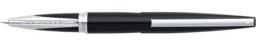 Sheaffer Taranis Chrome Trim Fountain Pen (Black) (Medium) - crosspenmall.com