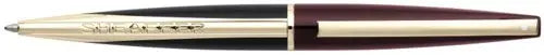 Sheaffer Taranis Stormy Wine Featuring Gold Plate Trim Ballpoint Pen - crosspenmall.com