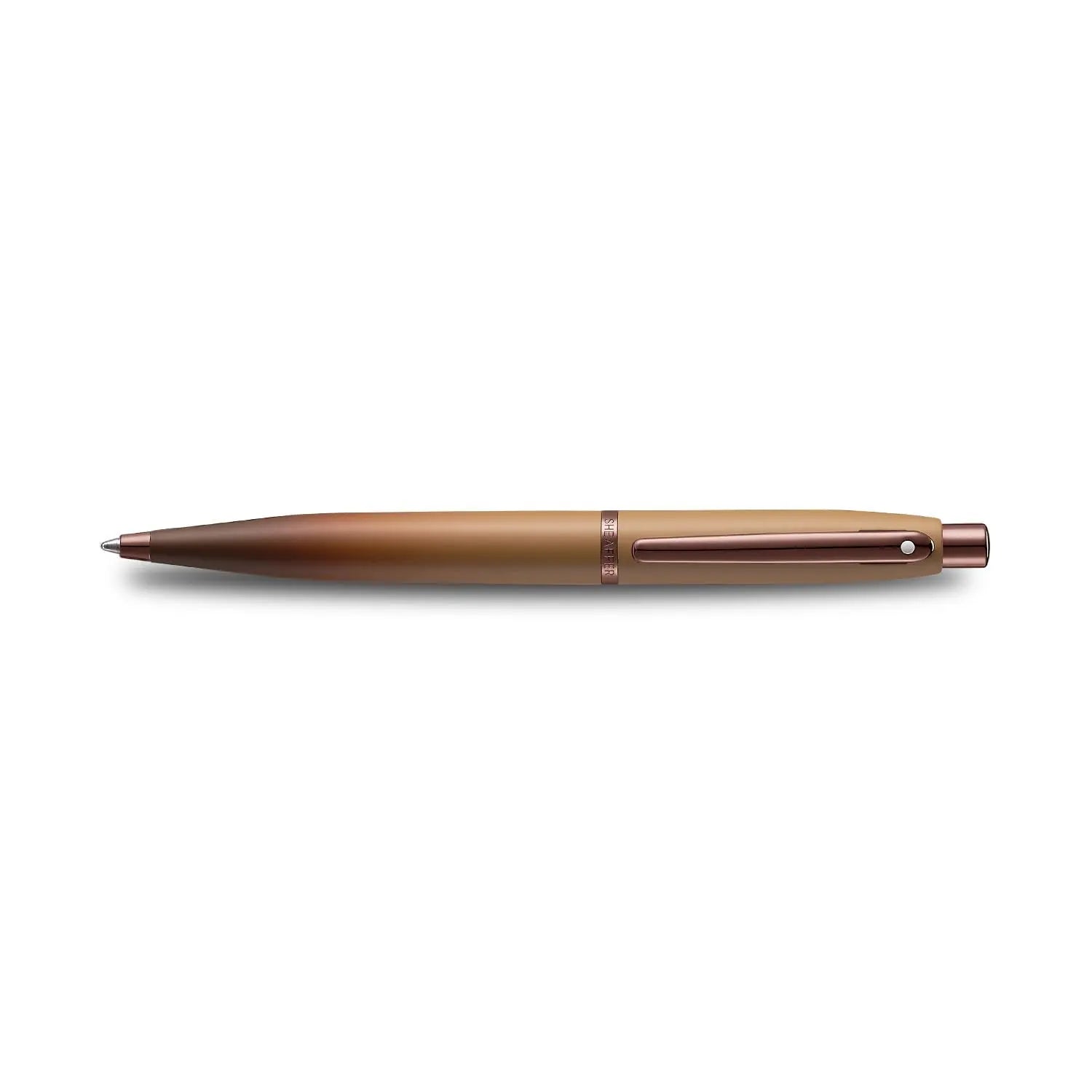 Sheaffer VFM 9428 Coffee Edition Matt Brown Ballpoint Pen with Regal Brown PVD Trims Sheaffer