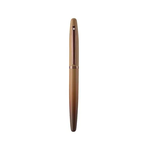 Sheaffer VFM 9428 Coffee Edition Matt Brown Fountain Pen with Regal Brown PVD Trims - Medium Sheaffer