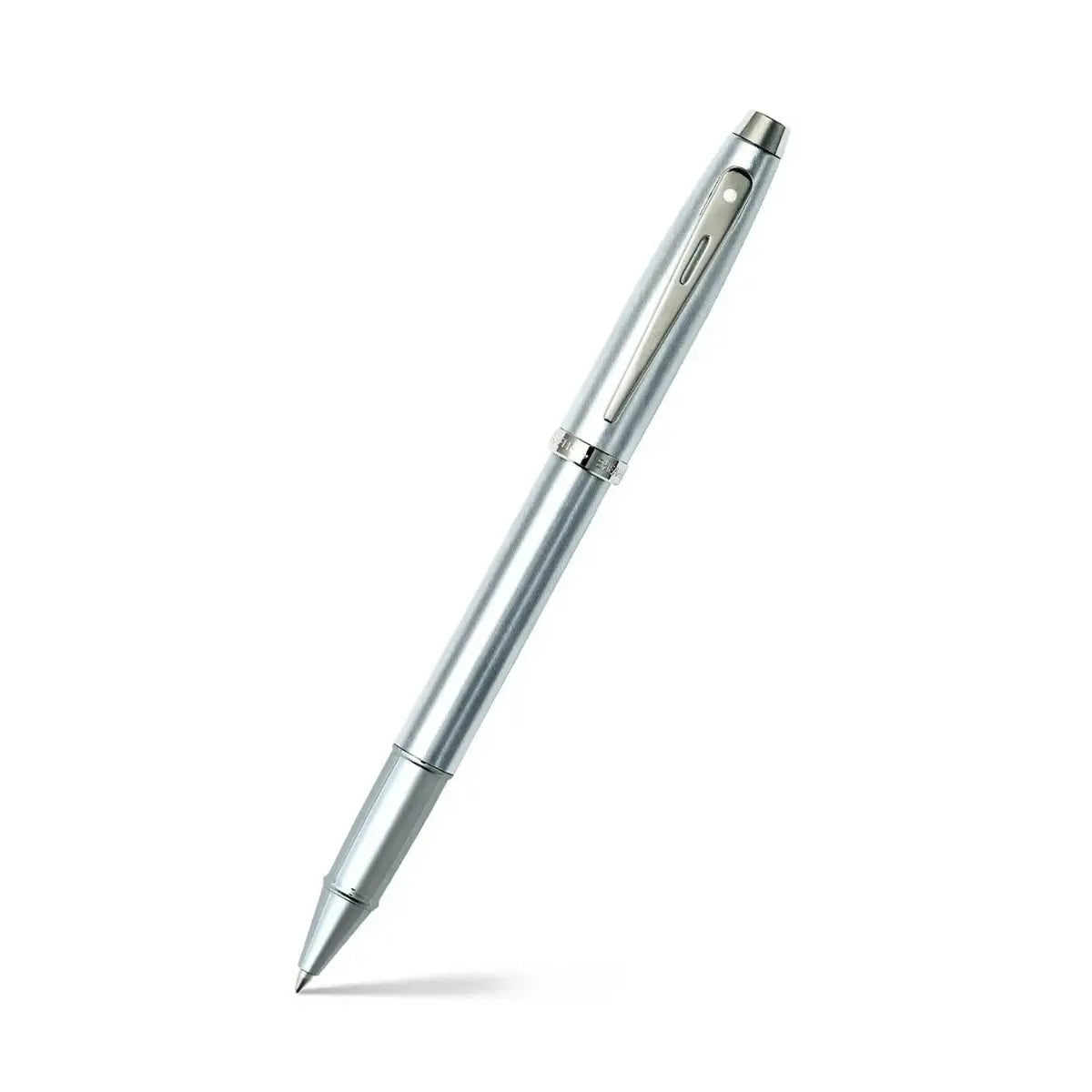 Sheaffer® Gift Set ft. Brushed Chrome S100 9306 with Chrome Trim as Set of 2 pens - Rollerball Pen & Fountain pen (M) - My Store