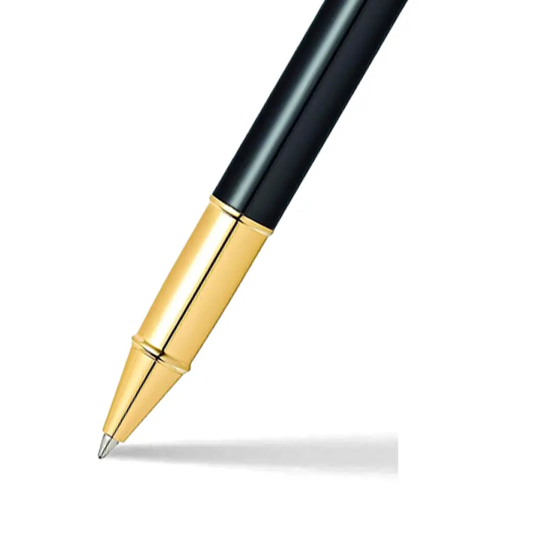 Sheaffer® Gift Set ft. Glossy Black S100 9322 with Gold Tone Trim as Set of 2 pens - Ballpoint Pen & Rollerball pen - My Store
