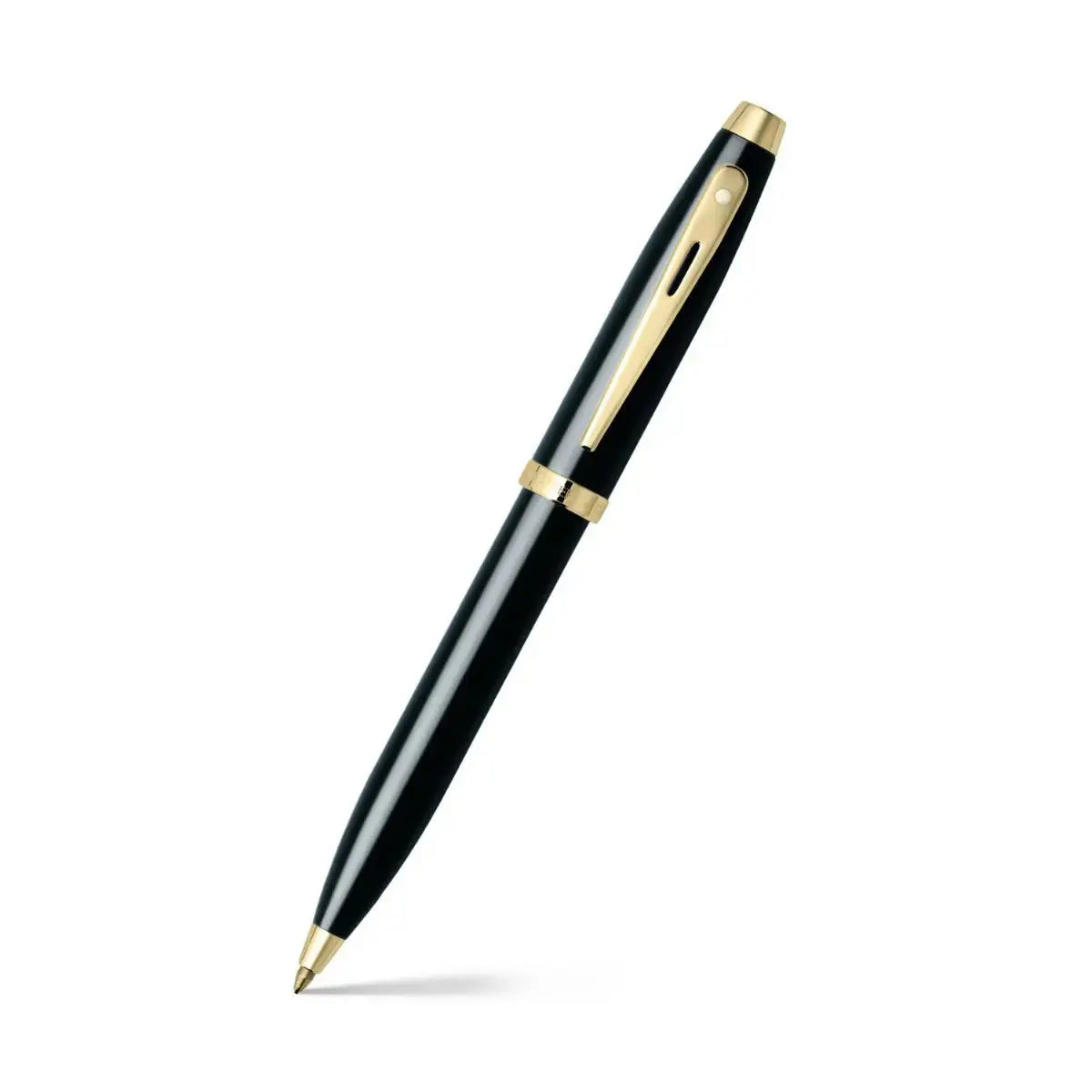 Sheaffer® Gift Set ft. Glossy Black S100 9322 with Gold Tone Trim as Set of 2 pens - Ballpoint Pen & Rollerball pen - My Store