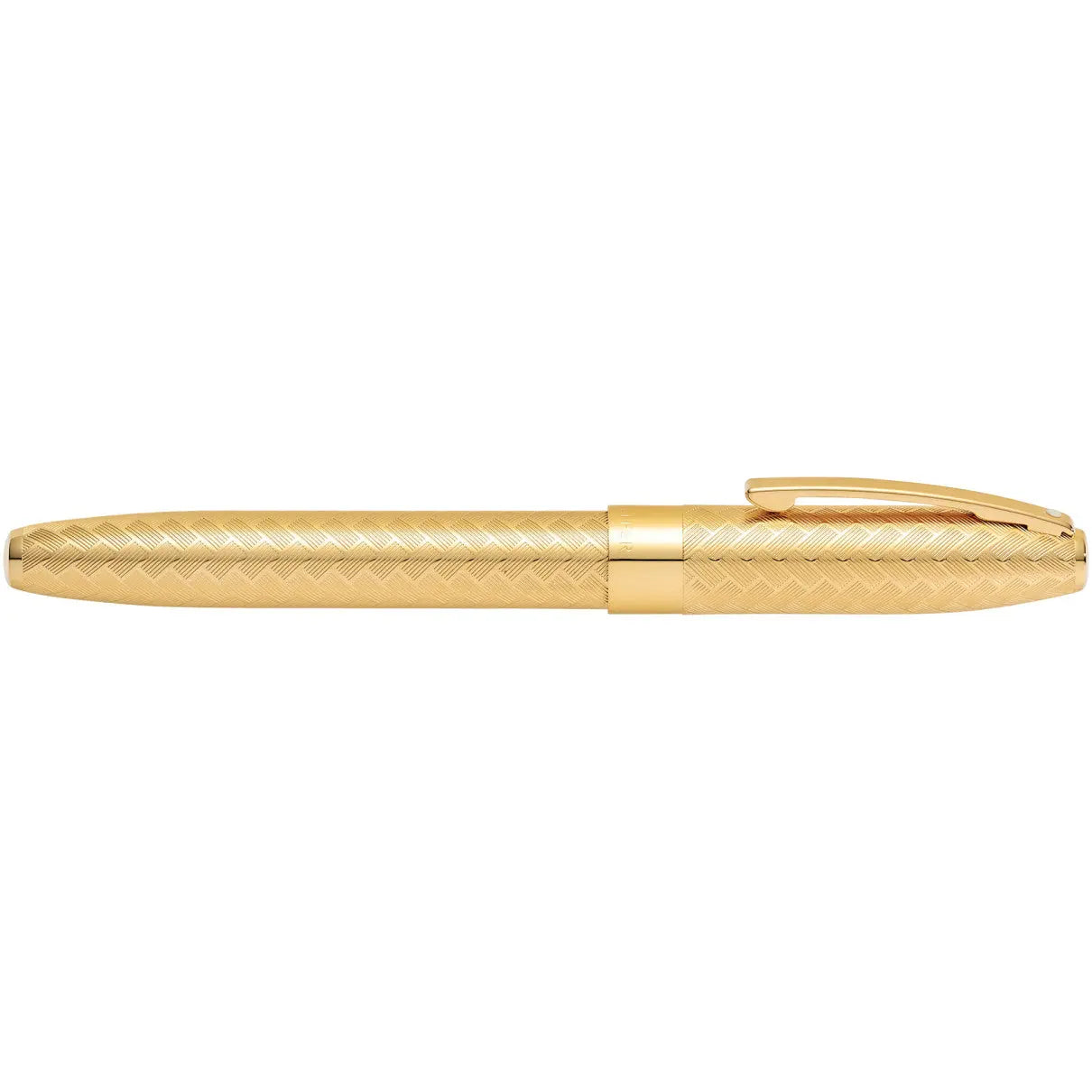 Sheaffer® Legacy 23KT Gold-plated Fountain Pen with Engraved Chevron Pattern Sheaffer