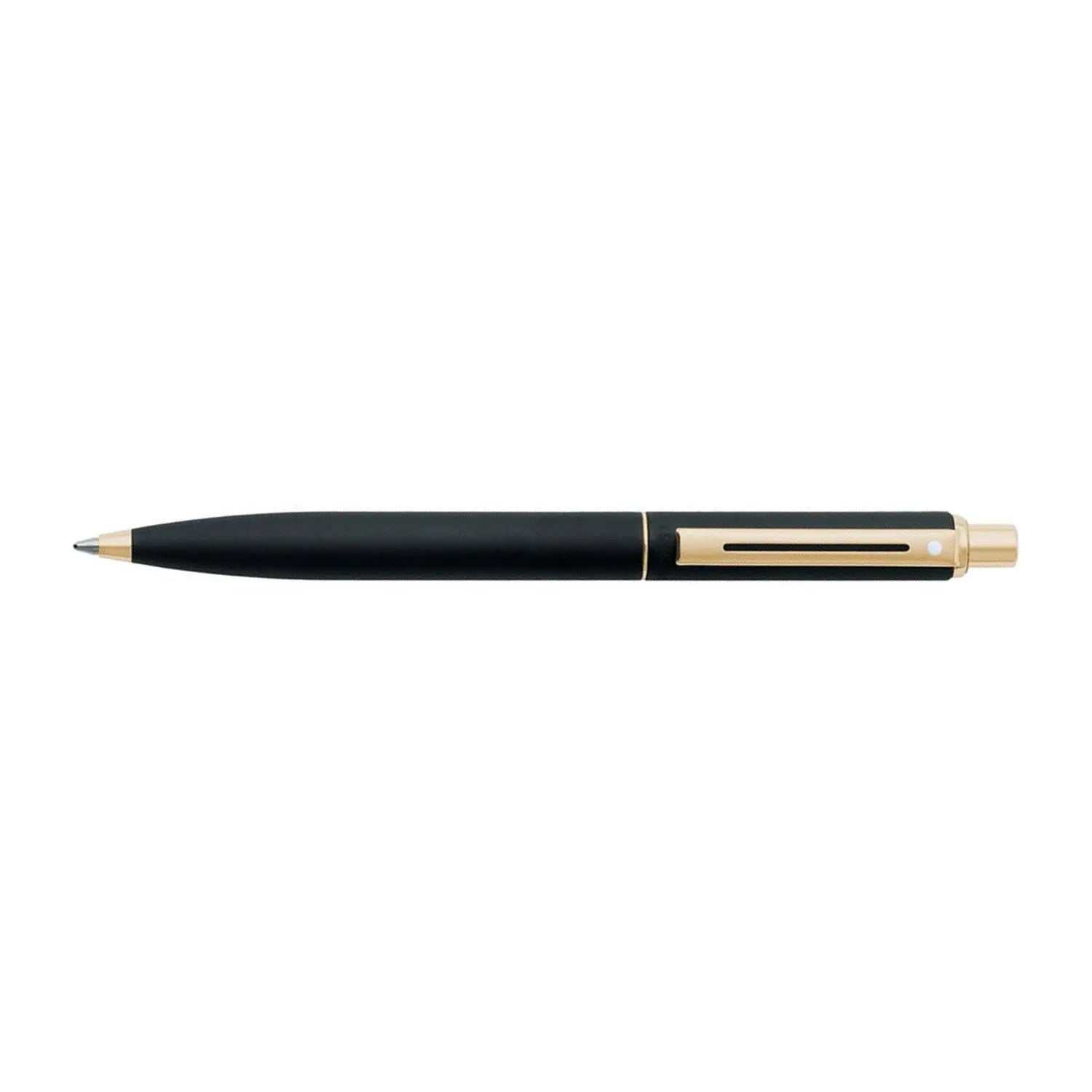 Sheaffer® Sentinel 327 Matte Black Ballpoint pen with Gold Tone Trim - My Store