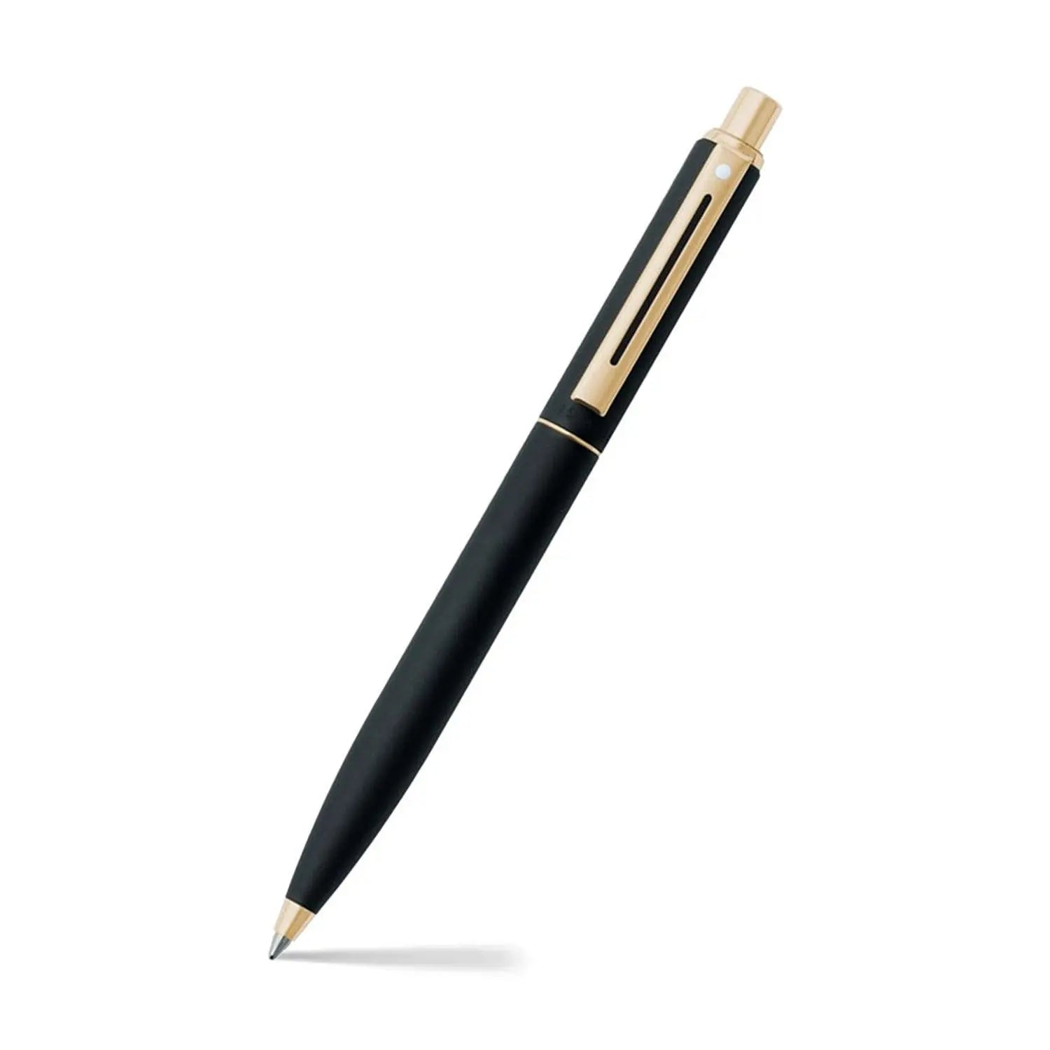Sheaffer® Sentinel 327 Matte Black Ballpoint pen with Gold Tone Trim - My Store