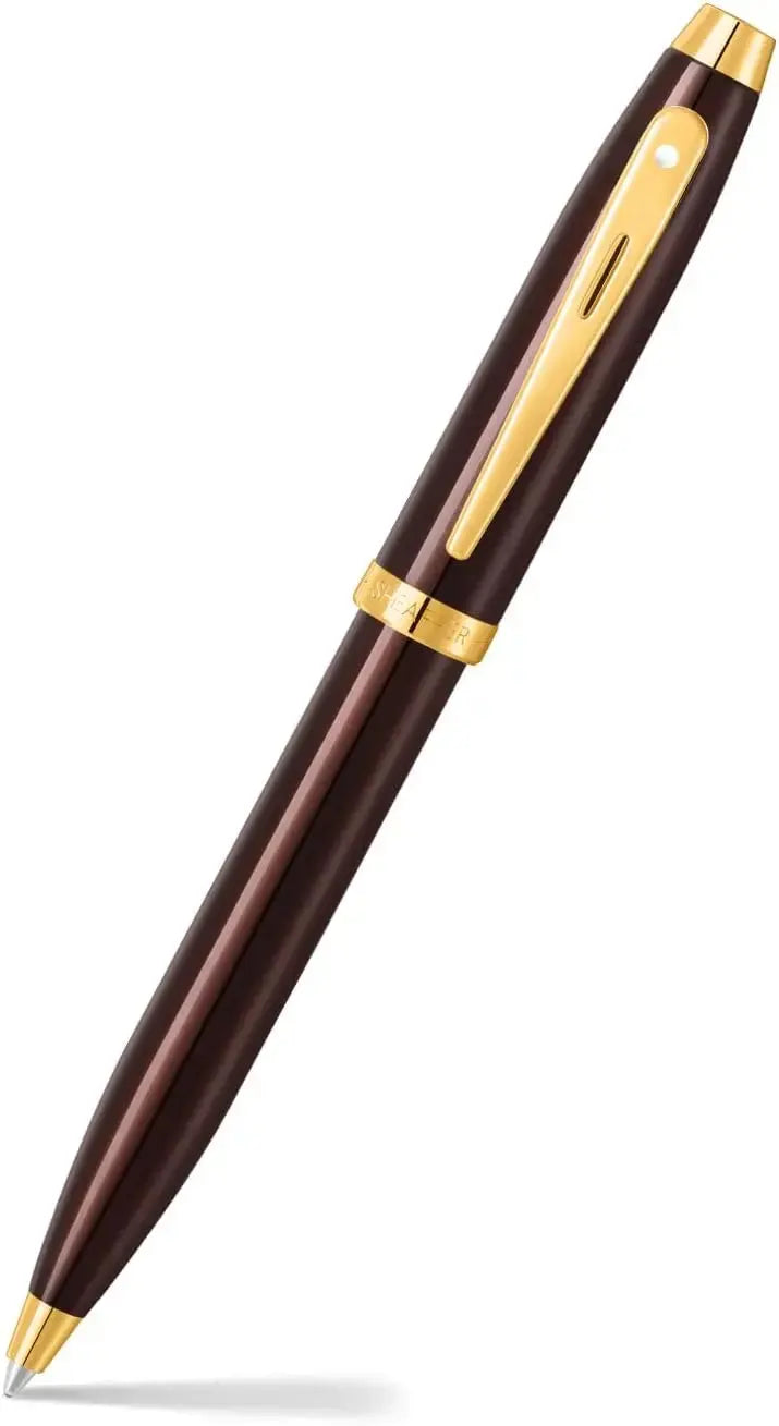 Sheaffer® 100 Chrome with Gold Trims Ballpoint Pen Sheaffer