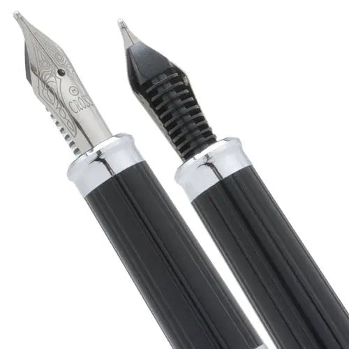 Cross Century II Sterling Silver/Translucent Blue Lacquer Medium Nib Fountain Pen - crosspenmall.com