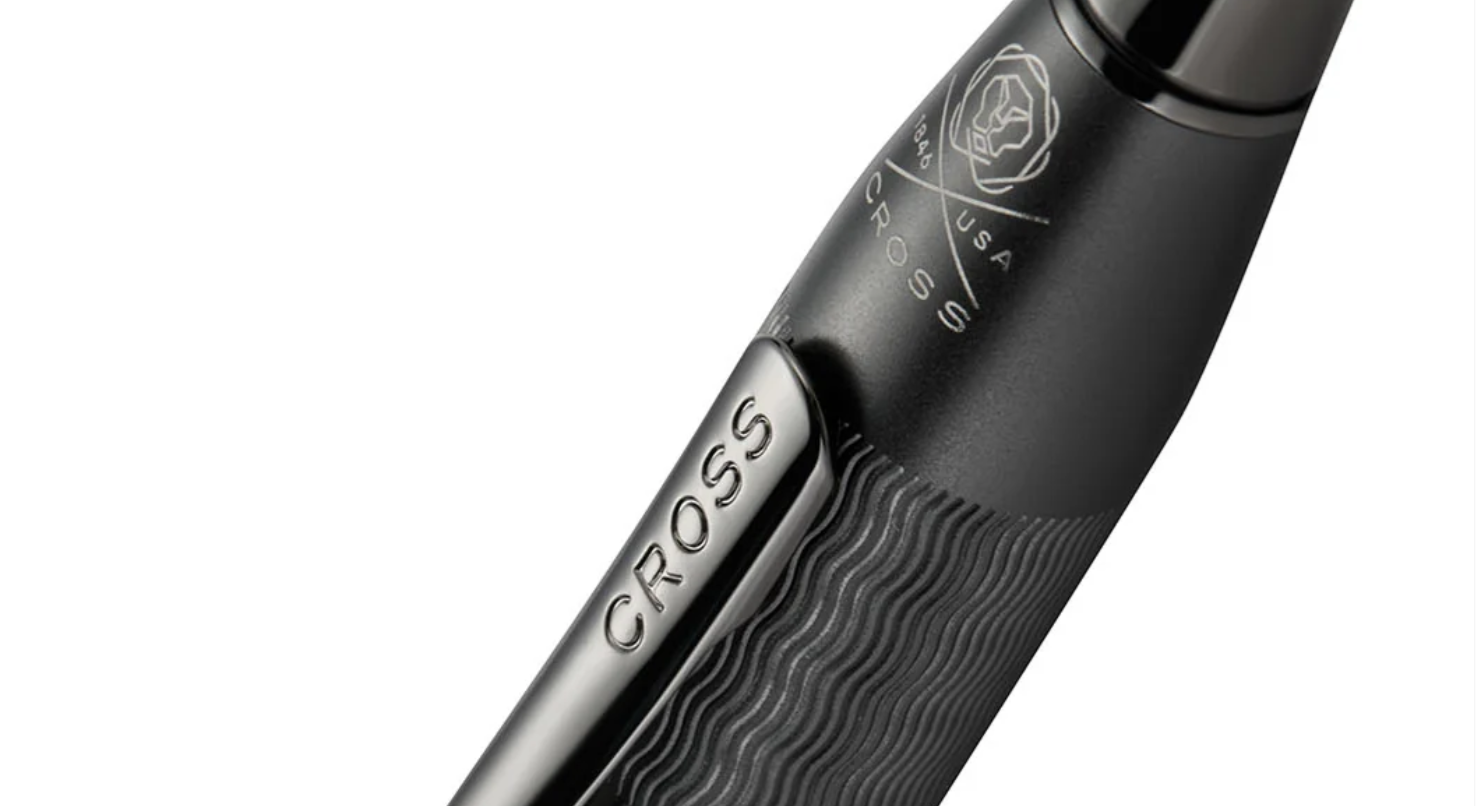 Discover-Cross-Signature-Century-II-Midnight-Black-with-Polished-Midnight-Black-PVD-Appointments-Selectip-Rollerball-Pen My Store
