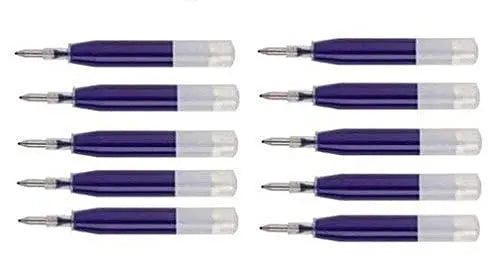 10 Blue Ion Gel Ink Refill Cartridges for Cross Ion, Penatia Pump Pen, Vice, Roadster & Matrix Pens (Bulk Pack) Intrepid