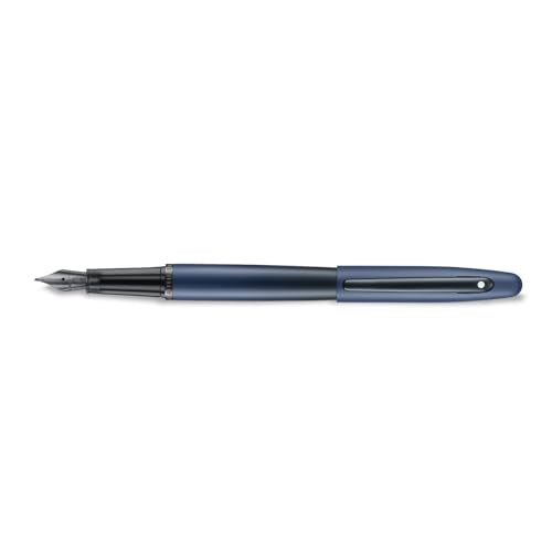 Sheaffer VFM E9429 Matt Blue with Black Trims with PVD - Crosspenmall