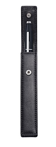 CROSS X Rollerball Pen with Leather Case (Feed Mechanism, Ink Colour: Black) - crosspenmall.com