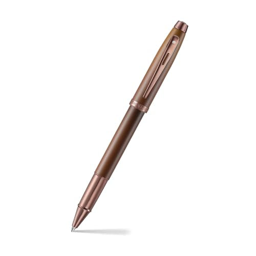 Sheaffer® 100 9374 Coffee Edition Matt Brown Rollerball Pen with Regal Brown PVD Trims Sheaffer