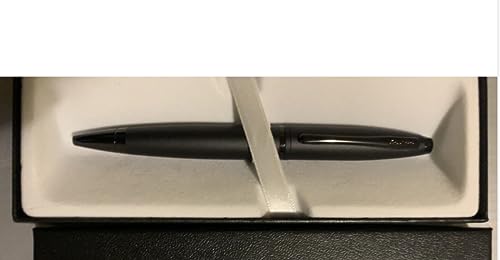 CROSS CALAIS CARBON MATTE BLACK AND GUNMETAL BALLPOINT PEN - crosspenmall.com