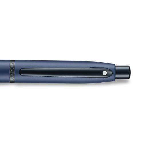 Sheaffer VFM E9429 Matt Blue with Black Trims with PVD Sheaffer