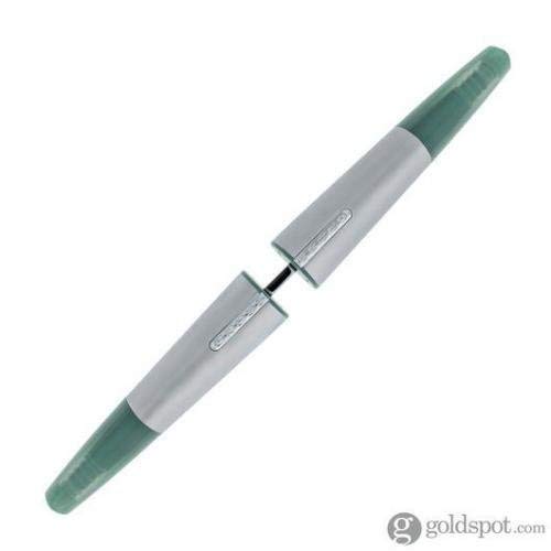 Cross Limited Series Vice with Jade Green Accent Gel-Ink Rollerball Pen in Gift Box and Sleeve Preloaded with Blue and Black Refills and Interchangeable Document Marker. Made in USA Pen - crosspenmall.com