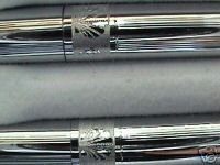 Cross Made in the USA Classic Century Lustrous Chrome Corporate Ladies' Ball-point Pen and 0.5mm Pencil Set - crosspenmall.com