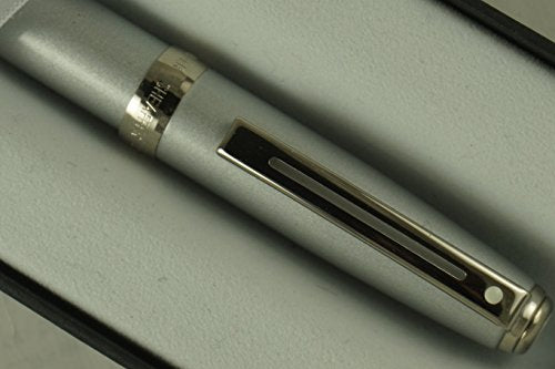 Sheaffer Prelude Rollerball Pen, Silver Shimmer with Nickel Appointments with Blue Refill - crosspenmall.com