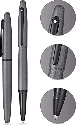 Sheaffer® VFM Matte Gun Metal Gray Rollerball Pen - crosspenmall.com