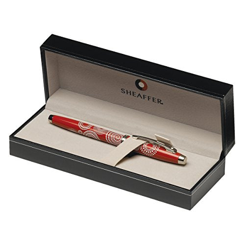 Sheaffer Gloss Red Pattern Rollerball Pen (9272-1) Sheaffer