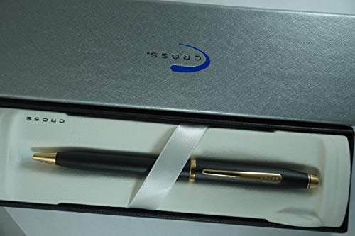 Cross Made in The USA Century II Satin Black Ballpoint Pen. A Very Rare Made in The USA Pen. - crosspenmall.com