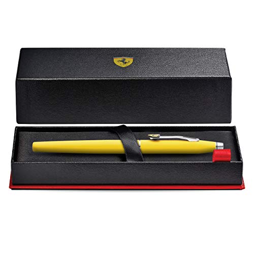 Cross Classic Century Collection for Scuderia Ferrari - Matte Modena Yellow Lacquer Rollerball Pen Cross