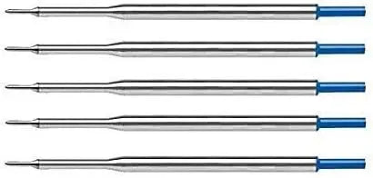5 Genuine Intrepid Black Medium Point for Papermate Lubriglide, Aspire, PhD Pens, Bulk Packed (Black) (Copy) Intrepid