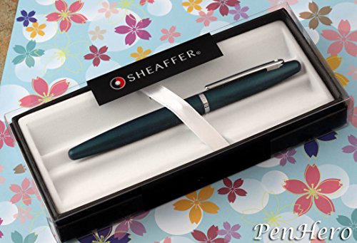 Sheaffer VFM Peacock Blue Fountain Pen Medium 9415-0 Sheaffer