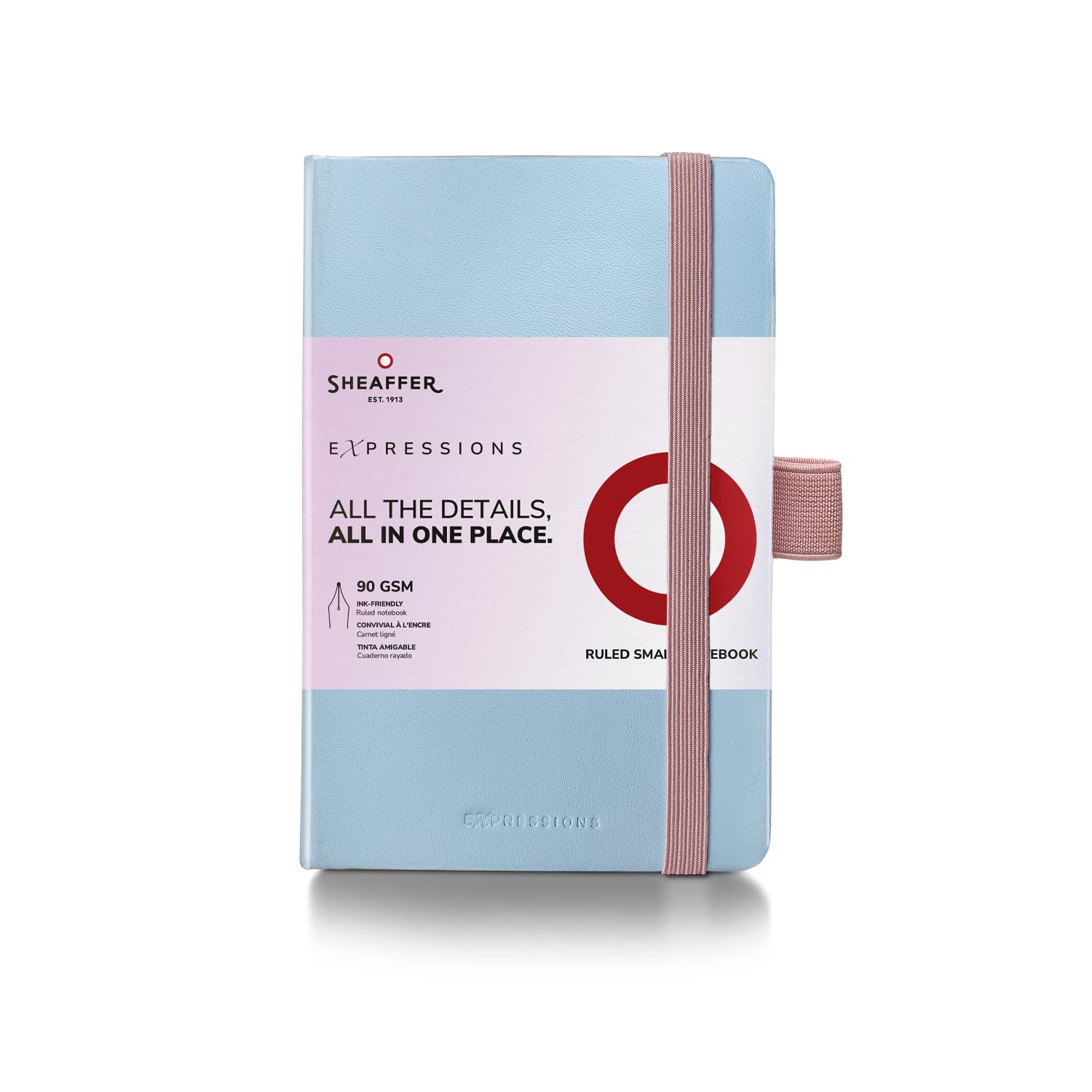 Sheaffer 100 Pearlised Gradient Ballpoint Pen with Chrome Trim, Jelly Small Notebook